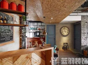 和昌都匯華府時尚混搭廊道效果圖
