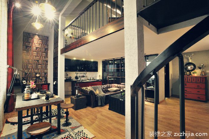 loft風格80平復式住宅裝修案例 免費獲取報價 免費獲取戶型設計 loft