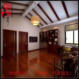 呈貢市政府善書院新中式書房效果圖