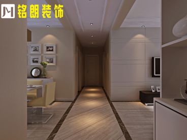 建業(yè)高爾夫現(xiàn)代簡約玄關效果圖