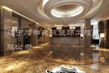 大東區(qū)賓館新古典復古現(xiàn)代風效果圖