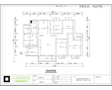 觀山小區(qū)中式風格新中式客廳效果圖
