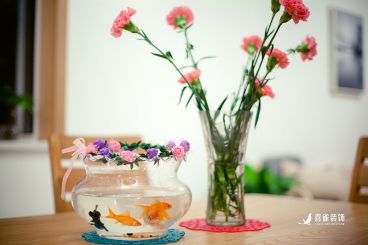 萬家名城現代簡約餐廳效果圖