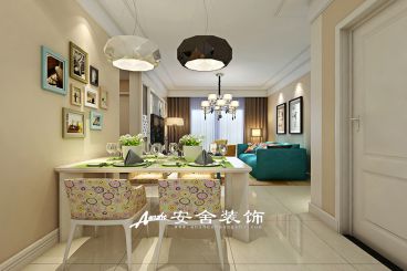 弘達(dá)明尚現(xiàn)代簡(jiǎn)約餐廳效果圖