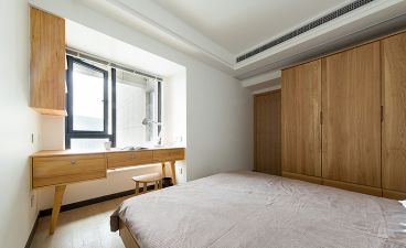 保利城現(xiàn)代簡約臥室效果圖