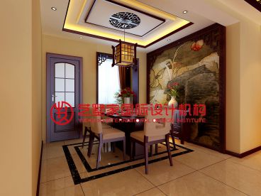 津濱藏錦新中式餐廳效果圖