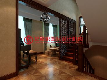 融公館美式廊道效果圖