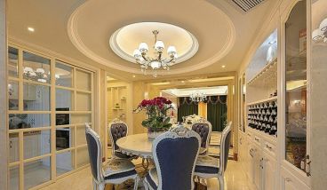 天安尚城簡歐餐廳效果圖