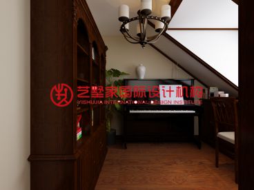 泰豐公園美式書房效果圖