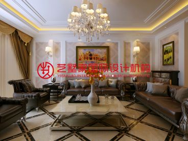 御景園現(xiàn)代簡(jiǎn)約客廳效果圖