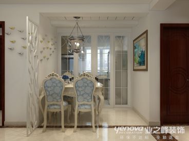 錦繡瀾灣簡歐餐廳效果圖