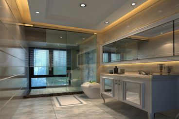 東風(fēng)廣場美式衛(wèi)生間效果圖