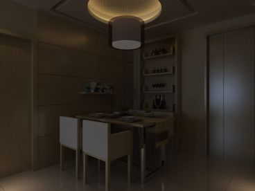 盛世年華簡(jiǎn)歐餐廳效果圖