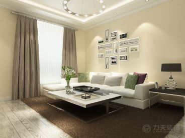 現(xiàn)代簡約客廳效果圖