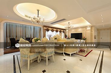 龍湖名景臺簡歐餐廳效果圖