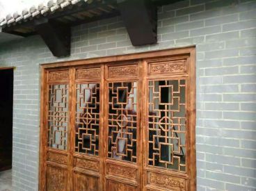 怡景新苑新中式廊道效果圖