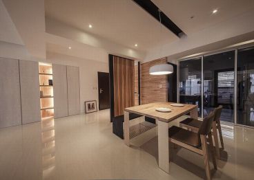 中建馨園現(xiàn)代簡約餐廳效果圖