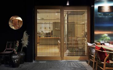 中建文化城新中式背景墻效果圖