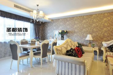 盛德嘉苑新古典餐廳效果圖