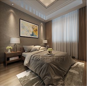 華夏御府 219 現(xiàn)代簡約 次臥效果圖