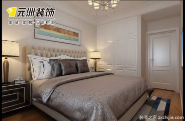 保利華府現(xiàn)代簡約臥室效果圖