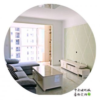 中南世紀(jì)城現(xiàn)代簡(jiǎn)約客廳效果圖