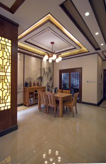 曲江南苑新中式餐廳效果圖
