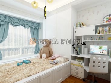 中交錦蘭萃簡(jiǎn)歐臥室效果圖