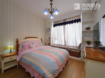 中調(diào)頤和家園地中海臥室效果圖