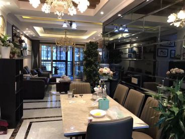 合生國際城歐式古典餐廳效果圖