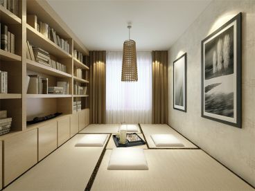 首創(chuàng)暖山現(xiàn)代簡(jiǎn)約臥室效果圖