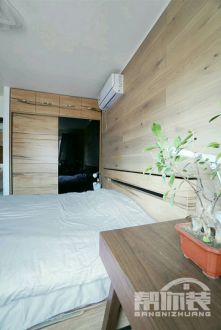 首開國(guó)風(fēng)海岸北歐臥室效果圖
