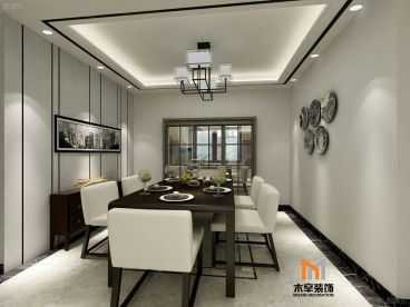 華地公館新中式餐廳效果圖