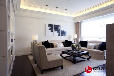 宏發(fā)世紀(jì)城現(xiàn)代簡(jiǎn)約客廳效果圖
