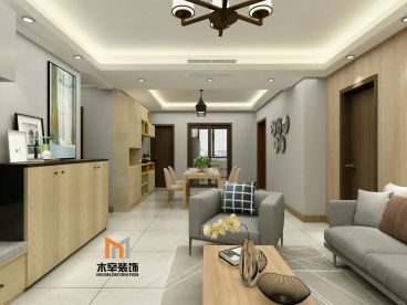 華邦繁華里小時代后現(xiàn)代餐廳效果圖