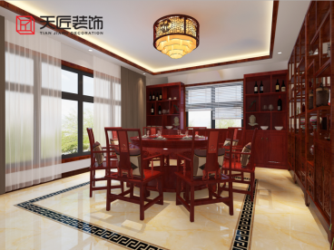 觀海路8號中式餐廳效果圖