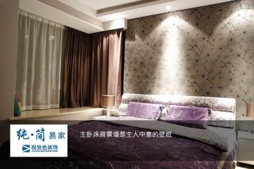 萬友七季城A區(qū)現(xiàn)代簡約臥室效果圖