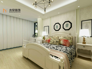 萬達(dá)農(nóng)咖時(shí)尚混搭臥室效果圖
