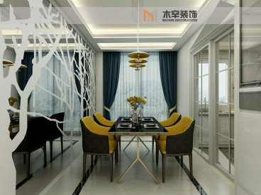 華潤幸福里北歐餐廳效果圖