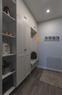 丹青花園北歐臥室效果圖