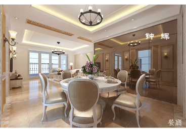 中山美式餐廳效果圖