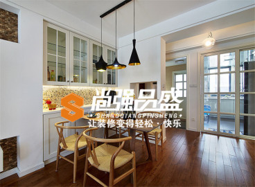 五河新村簡歐餐廳效果圖