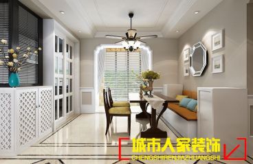 偃師森林半島美式餐廳效果圖