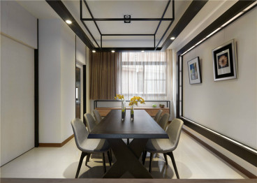 香港城工業(yè)風(fēng)餐廳效果圖