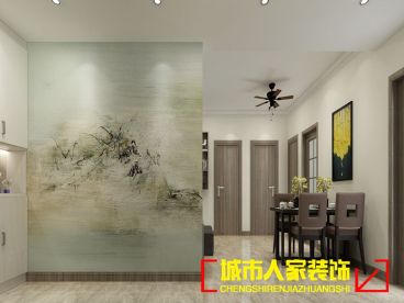 開元壹號現(xiàn)代簡約背景墻效果圖