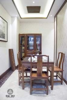 格林和苑中式餐廳效果圖