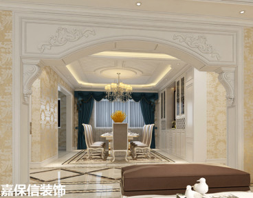 天馬相成簡歐餐廳效果圖