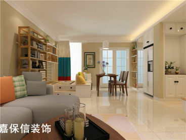 中正公館現(xiàn)代簡(jiǎn)約客廳效果圖