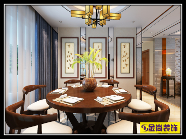 翡翠雅郡中式廚房效果圖