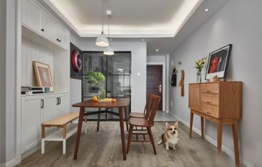 景都花園現(xiàn)代簡約餐廳效果圖